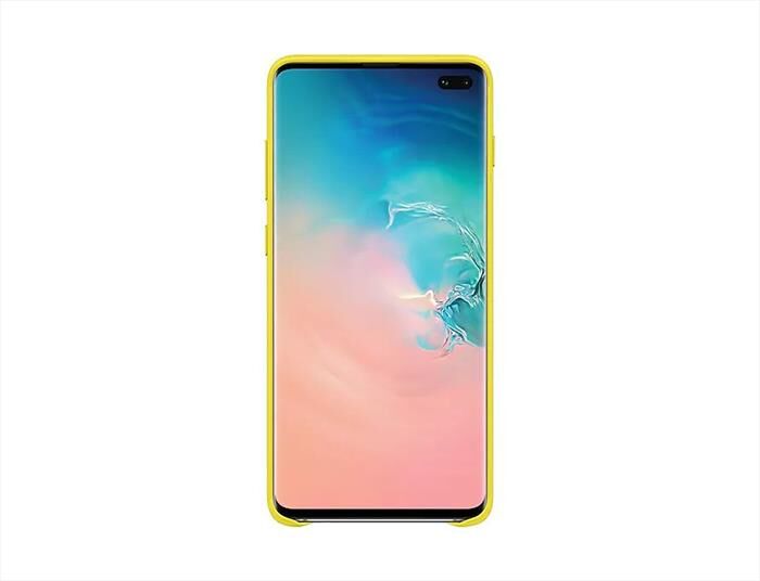 Samsung Leather Cover Galaxy S10+-giallo