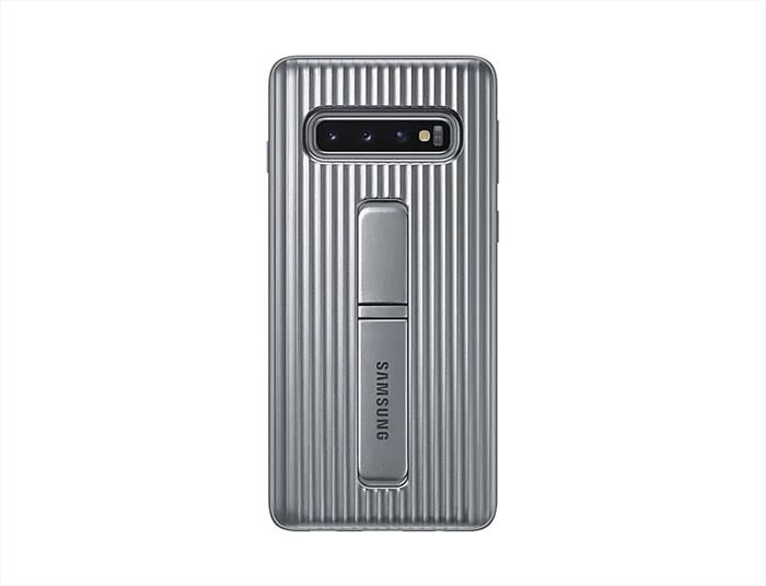 Samsung Protectivstanding Cover Galaxy S10-silver