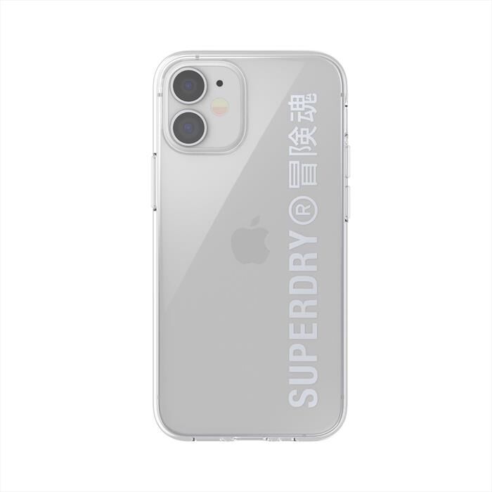 SUPERDRY 42590 Cover iPhone 12 Mini-trasparente / Tpu E Pc