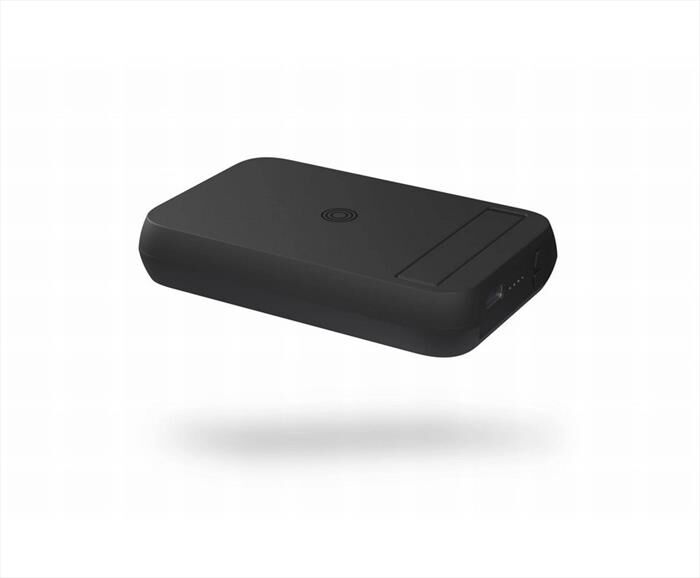 ZENS Magnetic Dual Powerbank Wireless+kickstand-black