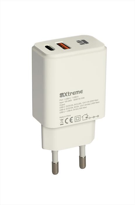 Xtreme Power Adapter Usb/type C-bianco