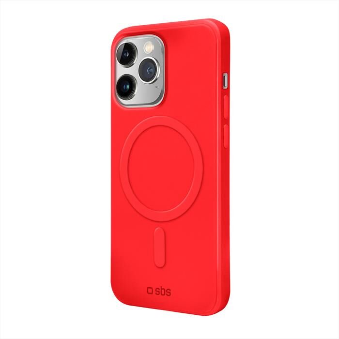 SBS Cover Temagcovrubip1467pr Per iPhone 14 Pro Max-rosso