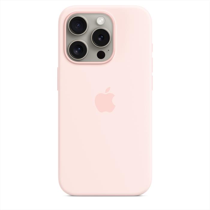 Apple Custodia Magsafe Silicone iPhone 15 Pro-rosa Confetto