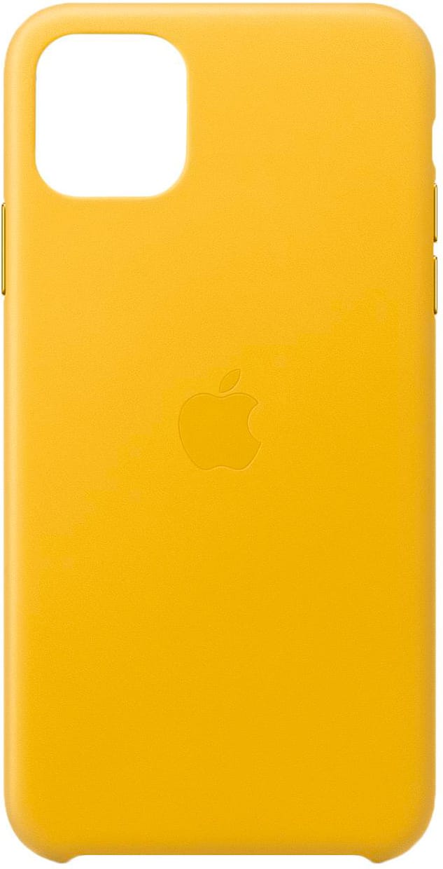 Apple Mx0a2zm/a Custodia Cover In Pelle Per Iphone 11 Pro Max Colore Giallo - Mx0a2zm/a