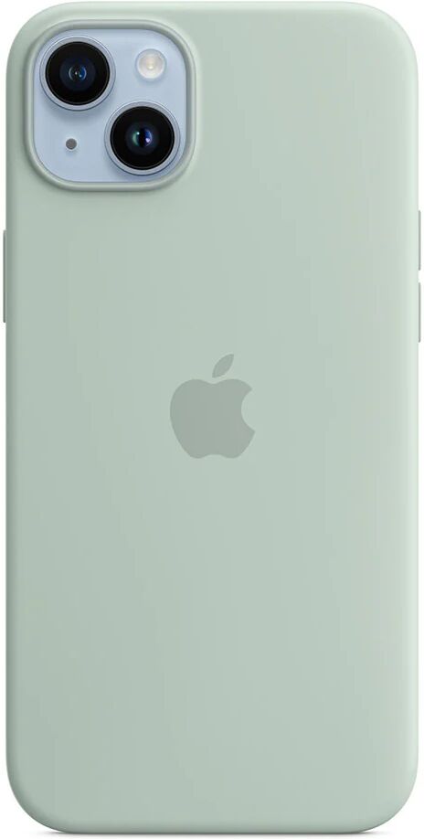 Apple Custodia MagSafe in silicone per iPhone 14 Plus - Agave