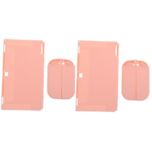 DOITOOL 2 Stuks hoes voor gameconsole accessoires voor spelconsoles spelconsole reizen geval spel aanbod spel accessoire de gastheer spelcomputer zachte schaal Omslag schelp tpu roze