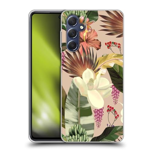 Head Case Designs Officieel Gelicentieerd Anis Illustration New Tropicals Grafieken Soft Gel Case Hoesje compatibel met Samsung Galaxy M54 5G