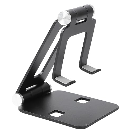 UKCOCO Mobiele Telefoon Standhouder Bureau Telefoon Houder Opvouwbare Telefoon Stand Mobiele Telefoon Stand Desktop Telefoon Houder Legering Telefoon Houder Stand Stalen Telefoon Houder