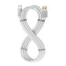 Lucavo Kabel USB naar micro-USB Celly USBMICROMAGWH Wit 1 m