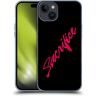 Head Case Designs Officieel Gelicentieerd Bebe Rexha Offer Belangrijkste kunst Soft Gel Case Hoesje compatibel met Apple iPhone 15 Plus