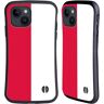 Head Case Designs Poland Polish Polski Vlaggen van het land 2 Hybrid Behuizing compatibel met Apple iPhone 15