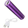 Shot Case Externe accu voor HTC U12 + Universal Power Bank 2600 mAh met USB-kabel/Mirco USB noodtelefoon (violet)