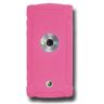Amzer Siliconen hoes voor Sony Ericsson Vivaz Pink
