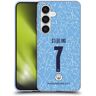 Head Case Designs Officieel Gelicentieerd Manchester City Man City FC Raheem Sterling 2020/21 Spelers Home Kit Groep 1 Soft Gel Case Hoesje compatibel met Samsung Galaxy S24 5G