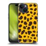 Head Case Designs Gele Vlekken Gedraakte print 2 Soft Gel Case Hoesje compatibel met Apple iPhone 15