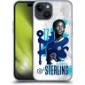 Head Case Designs Officieel Gelicentieerd Chelsea Football Club Raheem Sterling 2022/23 Eerste Team Soft Gel Case Hoesje compatibel met Apple iPhone 15