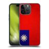 Head Case Designs Taiwan Taiwanees Vintage Vlaggen Soft Gel Case Hoesje compatibel met Apple iPhone 15 Pro Max