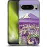 Head Case Designs Yokohama Japan Mt. Fuji Beste van plaatsen Set 3 Soft Gel Case Hoesje compatibel met Google Pixel 8 Pro