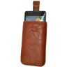 Suncase Originele echt leren hoes met terugtrekfunctie met terugtrekfunctie voor LG Optimus L7 II P710 wash bruin