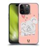 Head Case Designs Olifant Dier met nakomelingen Soft Gel Case Hoesje compatibel met Apple iPhone 15 Pro