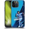 Head Case Designs Officieel Gelicentieerd Manchester City Man City FC Raheem Sterling 2021/22 Eerste ploeg Soft Gel Case Hoesje compatibel met Apple iPhone 15 Pro Max