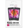 Ideus ppnokc5 – 03 – displaybeschermfolie voor Nokia C5 – 03 (met reinigingsdoek), transparant