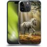 Head Case Designs Officieel Gelicentieerd Anne Stokes Een glimp van een eenhoorn Mythische wezens Hard Back Case Hoesje compatibel met Apple iPhone 15 Pro Max