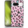 Head Case Designs Roze Mix Gedraakte print 2 Soft Gel Case Hoesje compatibel met Google Pixel 8