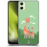 Head Case Designs Giraffe Dier met nakomelingen Soft Gel Case Hoesje compatibel met Samsung Galaxy A05