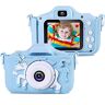 ZHUTA Kinderkamera,1080P HD Anti-Drop Digitalkamera für Kinder,20MP,Selfie Kamera spielzeug,Kinderkamera Cartoon Einhorn Weihnachten Geburtstag Geschenk für 3 4 5 6 7 8 9 Jahre Junge