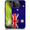 Head Case Designs Australische Australische Vintage Vlaggen Soft Gel Case Hoesje compatibel met Apple iPhone 15 Pro Max