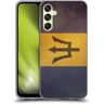 Head Case Designs Barbados Barbados Vintage Vlaggen Set 3 Soft Gel Case Hoesje compatibel met Samsung Galaxy A24 4G / Galaxy M34 5G