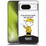 Head Case Designs Officieel Gelicentieerd Peanuts U kunt niet mislukken Charlie Brown Soft Gel Case Hoesje compatibel met Google Pixel 8