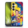 Head Case Designs Officieel Gelicentieerd FC Barcelona Robert Lewandowski 2022/23 Eerste Team Soft Gel Case Hoesje compatibel met Samsung Galaxy S24 5G