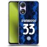 Head Case Designs Officieel Gelicentieerd Inter Milan Danilo D'Ambrosio 2021/22 Players Home Kit Soft Gel Case Hoesje compatibel met Oppo A78 4G