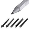 TiMOVO Pen Tips for Surface Pen, (5 Pack, HB/HB/HB/2H/2H Type) Original Surface Pen Tips Replacement Kit Fit Surface Pro 2017 Pen (Model 1776) and Surface Pro 4 Pen Black