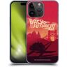 Head Case Designs Officieel Gelicentieerd Back to the Future Ravijn van Eastwood Movie III auto silhouetten Hard Back Case Hoesje compatibel met Apple iPhone 15 Pro Max