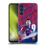 Head Case Designs Officieel Gelicentieerd FC Barcelona Robert Lewandowski 2023/24 Eerste Team Soft Gel Case Hoesje compatibel met Samsung Galaxy A15