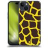 Head Case Designs Giraffe Gedraakte print 2 Soft Gel Case Hoesje compatibel met Apple iPhone 15 Plus