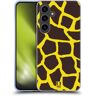 Head Case Designs Giraffe Gedraakte print 2 Soft Gel Case Hoesje compatibel met Samsung Galaxy S24+ 5G