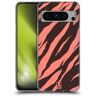 Head Case Designs Koraal Tijger Gedraakte print 2 Soft Gel Case Hoesje compatibel met Google Pixel 8 Pro