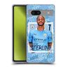 Head Case Designs Officieel Gelicentieerd Manchester City Man City FC Raheem Sterling 2020/21 Eerste team Soft Gel Case Hoesje compatibel met Google Pixel 7a