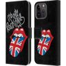 Head Case Designs Officieel Gelicentieerd The Rolling Stones Alleen rock and roll bedroefd Albums Lederen Book Portemonnee Cover compatibel met Apple iPhone 15 Pro Max