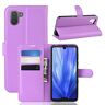 Hülle ® Wallet Flip Case voor Sharp Aquos R3 Sharp Aquos R3 Paars