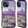 Head Case Designs Yokohama Japan Mt. Fuji Beste van plaatsen Set 3 Hybrid Behuizing compatibel met Apple iPhone 15