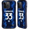 Head Case Designs Officieel Gelicentieerd Inter Milan Danilo D'Ambrosio 2021/22 Players Home Kit Hybrid Behuizing compatibel met Apple iPhone 15 Pro Max