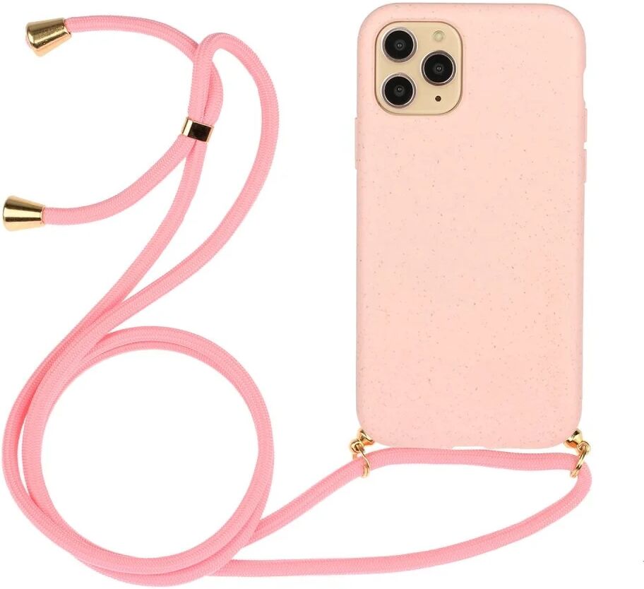 Lunso Backcover hoes Roze met koord voor de iPhone 12 Pro Max