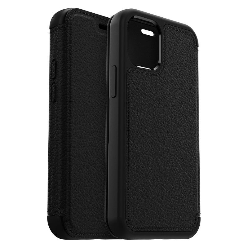 Otterbox Strada Case wallet hoes Zwart voor de iPhone 12 en iPhone 12 Pro