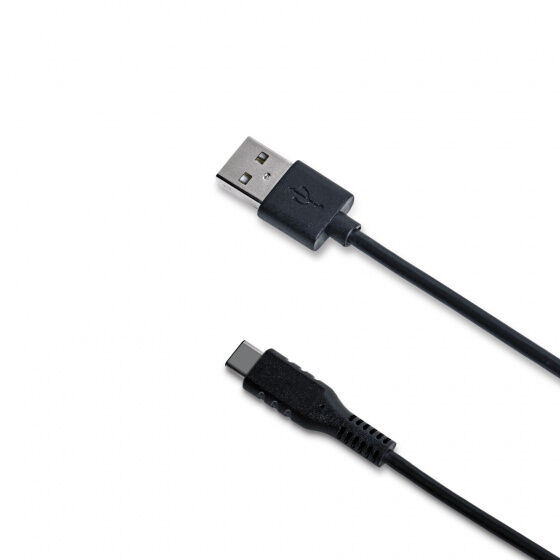 Celly oplaadkabel USB C 100 cm zwart - Zwart
