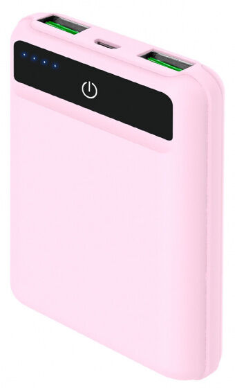 Celly powerbank Pocket 5000mAh 6,3 x 9 cm roze - Roze